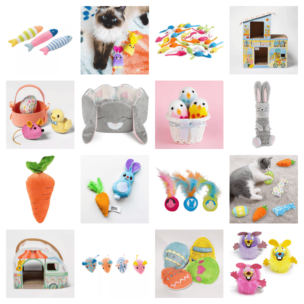 easter cat toys beds houses feature