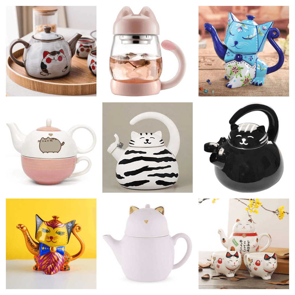 Cat Teapots feature