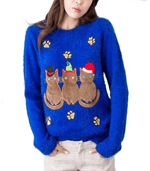 christmassweatercat