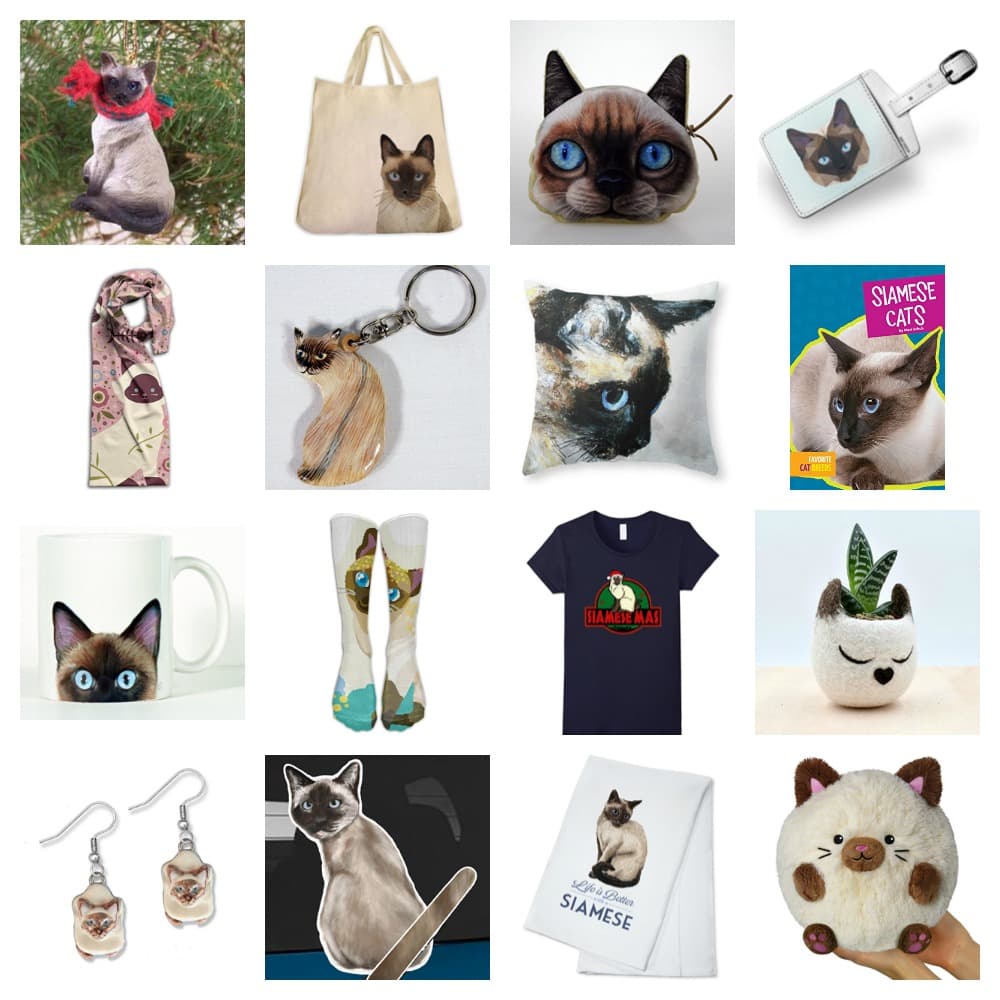 gifts siamese cat lovers people feature