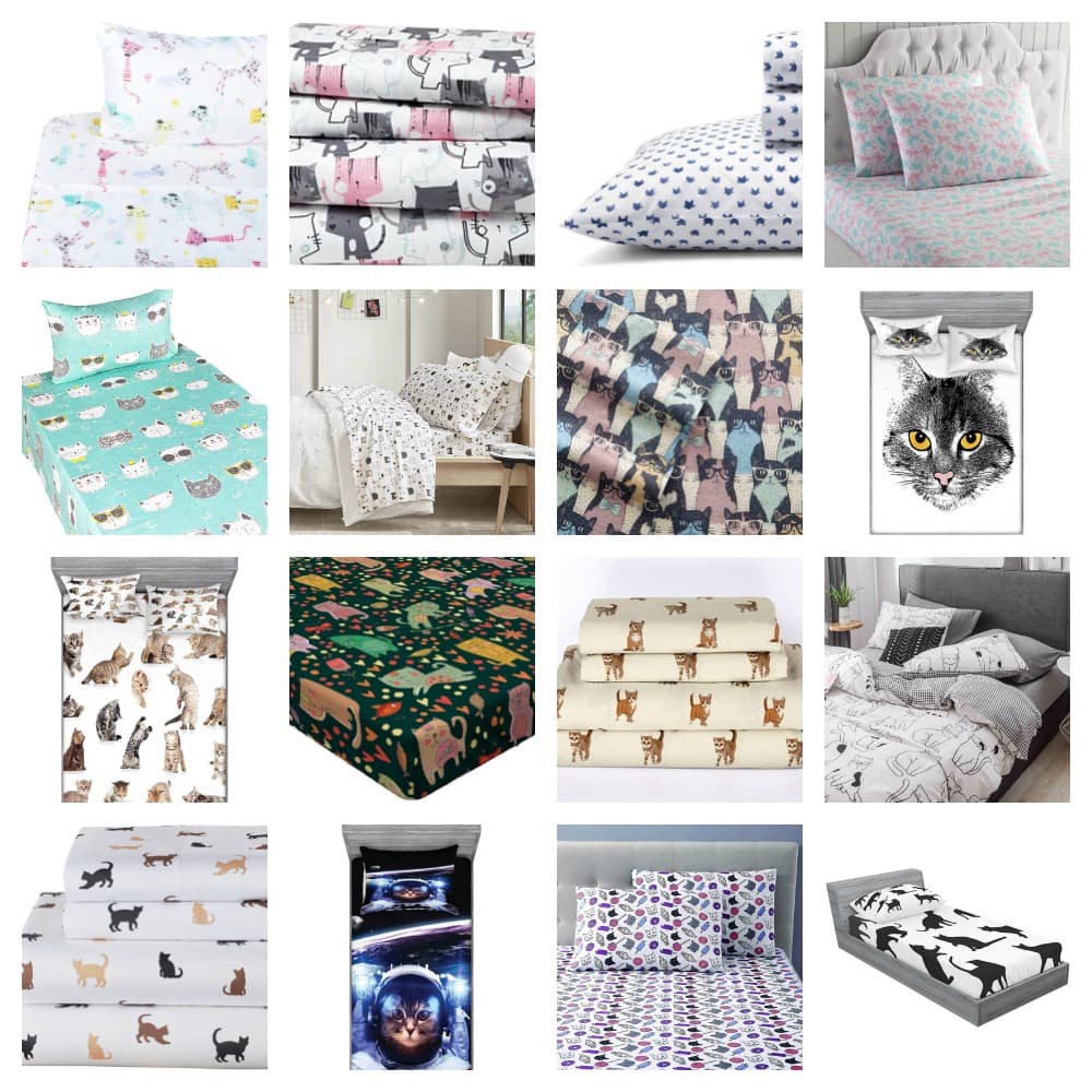 cat sheet sets feature
