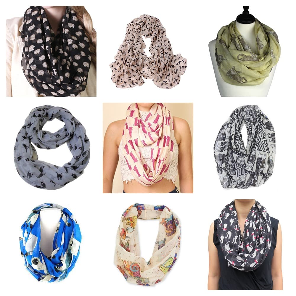 infinity cat scarves feature
