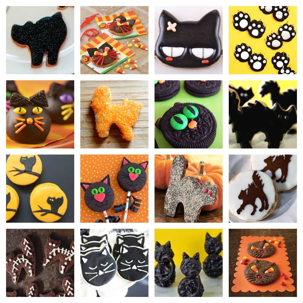 halloween cat cookie recipes feature
