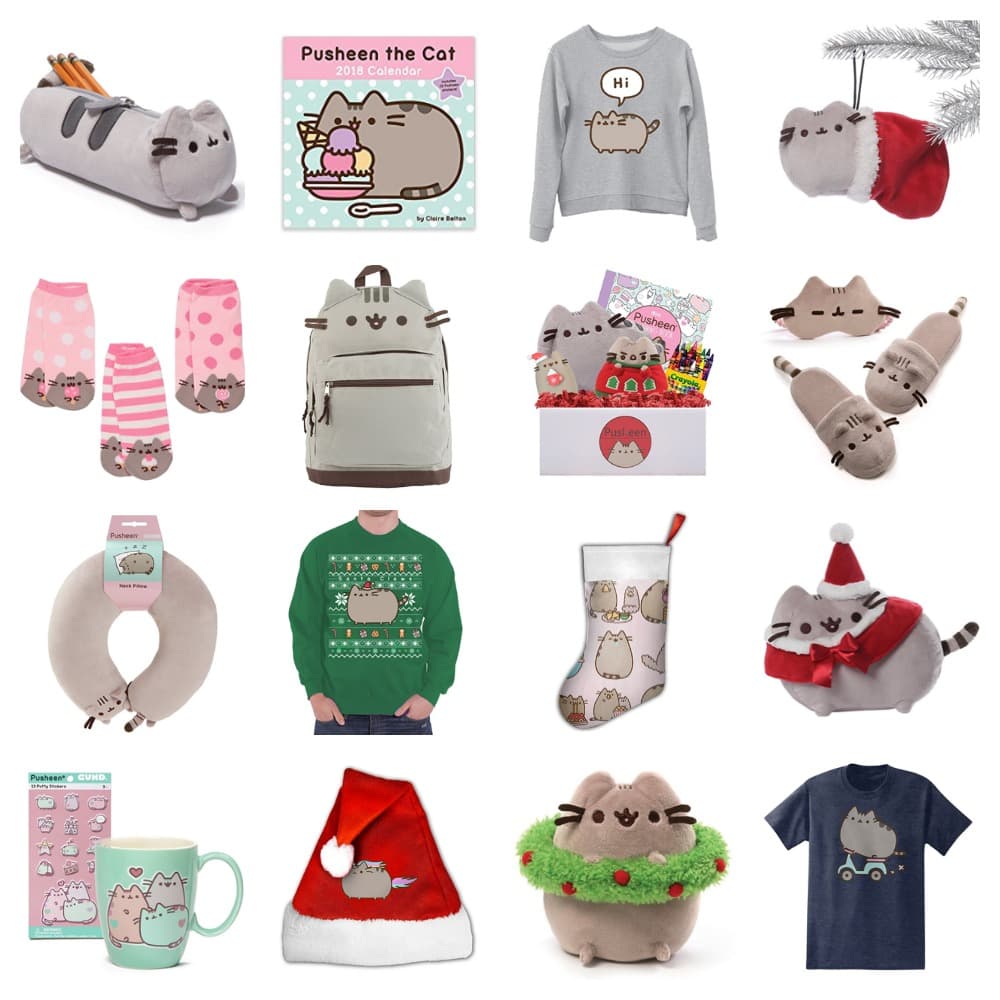 pusheen the cat christmas gifts feature