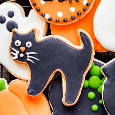 halloweencatsugarcookies