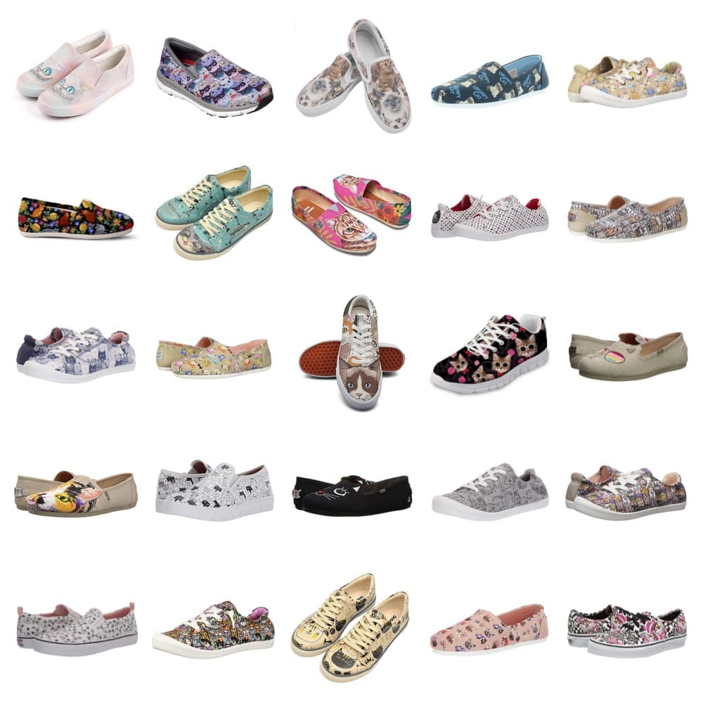 womens cat sneakers and casual shoes feature