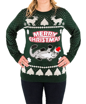 christmassweatercat