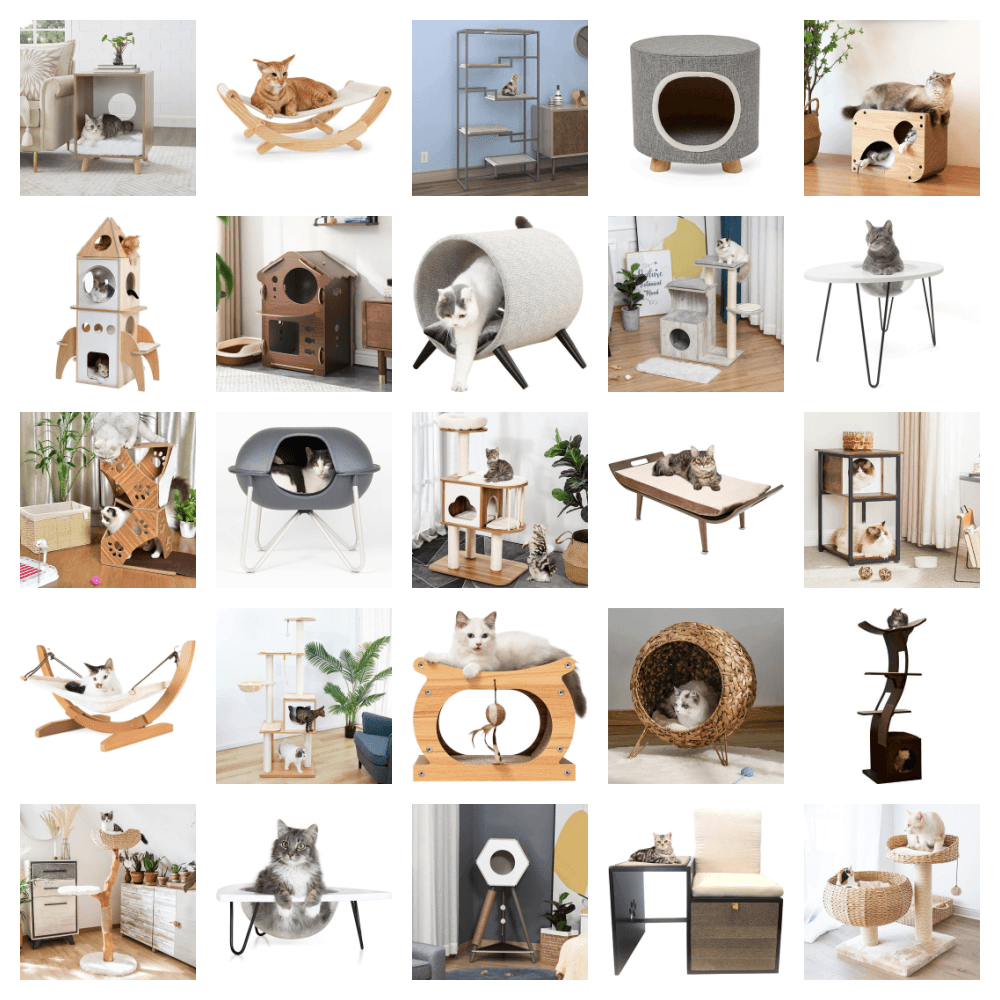 Modern And Stylish Cat Trees, Beds, Condos, And Caves feature