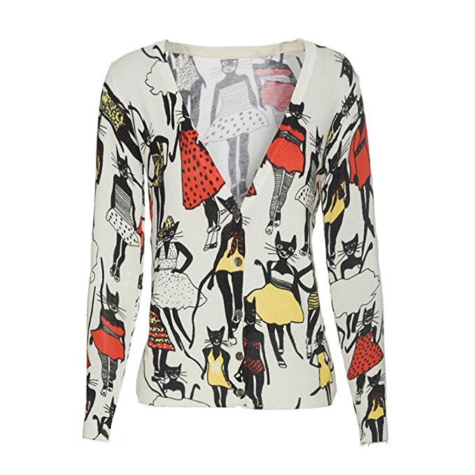 15 Of The Coolest Cat Cardigans To Help You Unleash Your Inner Cat Lady