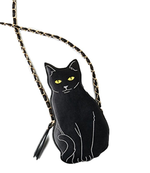 black cat purses