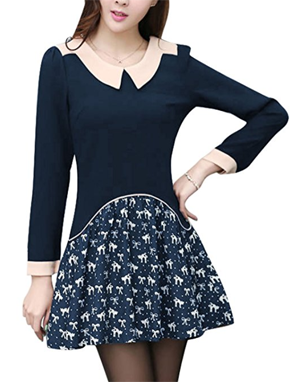 vintage retro cat dresses women