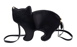 black cat purses