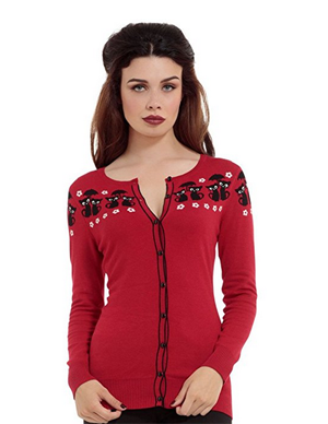 cat cardigan women