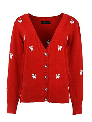 cat cardigan women
