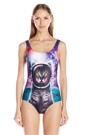 one piece cat swimsuit womens