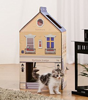 cardboard cat houses