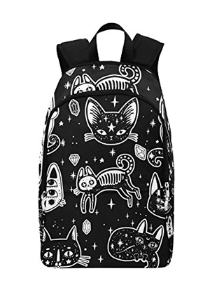backpack with cat design