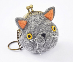 cat coin purses