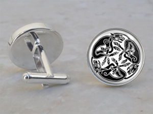 cat cufflinks