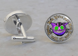 cat cufflinks