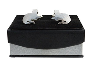 cat cufflinks