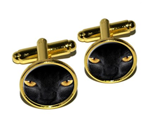 cat cufflinks