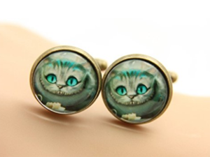 Select Gifts I Love My Cat Gold-Tone Cufflinks Money Clip Chausie 