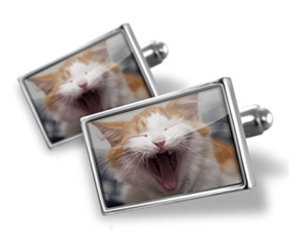 cat cufflinks