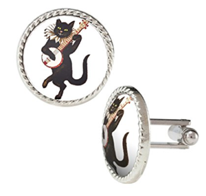 cat cufflinks