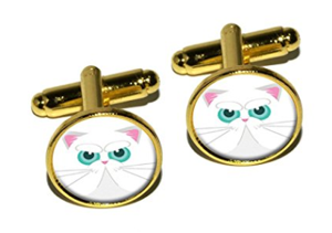 cat cufflinks