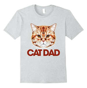 cat dad tshirt mens