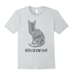 cat dad tshirt mens