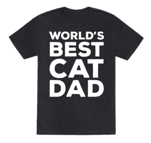 cat dad tshirt mens