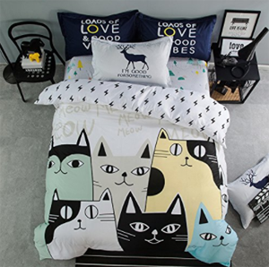 cat duvet covers