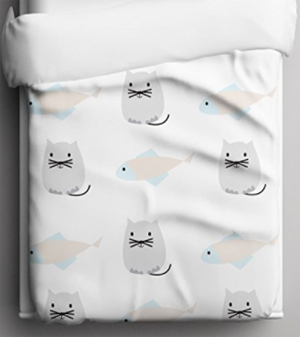cat duvet covers