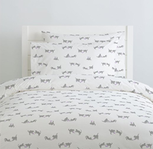 Quirky Stylish Duvet Covers For Cat Lovers Meow As Fluff