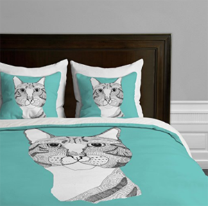 cat duvet covers