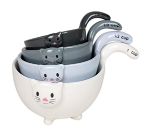 Kitty Measuring Cups & Spoons For Cat Lovers Who Cook! – Meow As Fluff