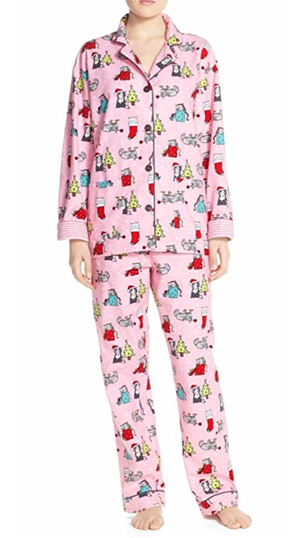 Look Like The Cat’s Pajamas In These Pawesome Flannel Cat Pajamas ...