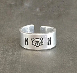 handmade cat rings