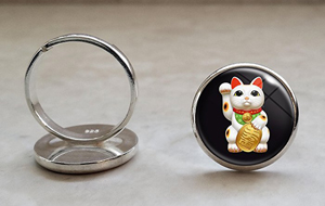 handmade cat rings