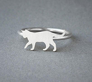 handmade cat rings