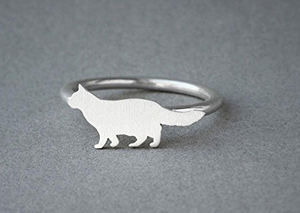 handmade cat rings