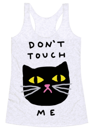 tshirts tank tops black cats