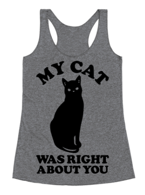 tshirts tank tops black cats