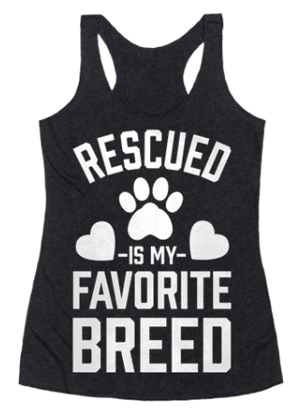 rescue cat tshirt tank top women