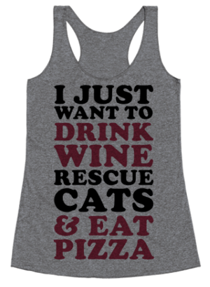 rescue cat tshirt tank top women