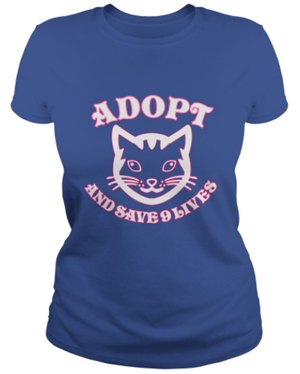 rescue cat tshirt tank top women