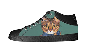 trainers with cats on
