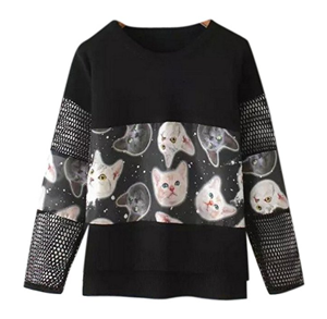 cat sweater womens